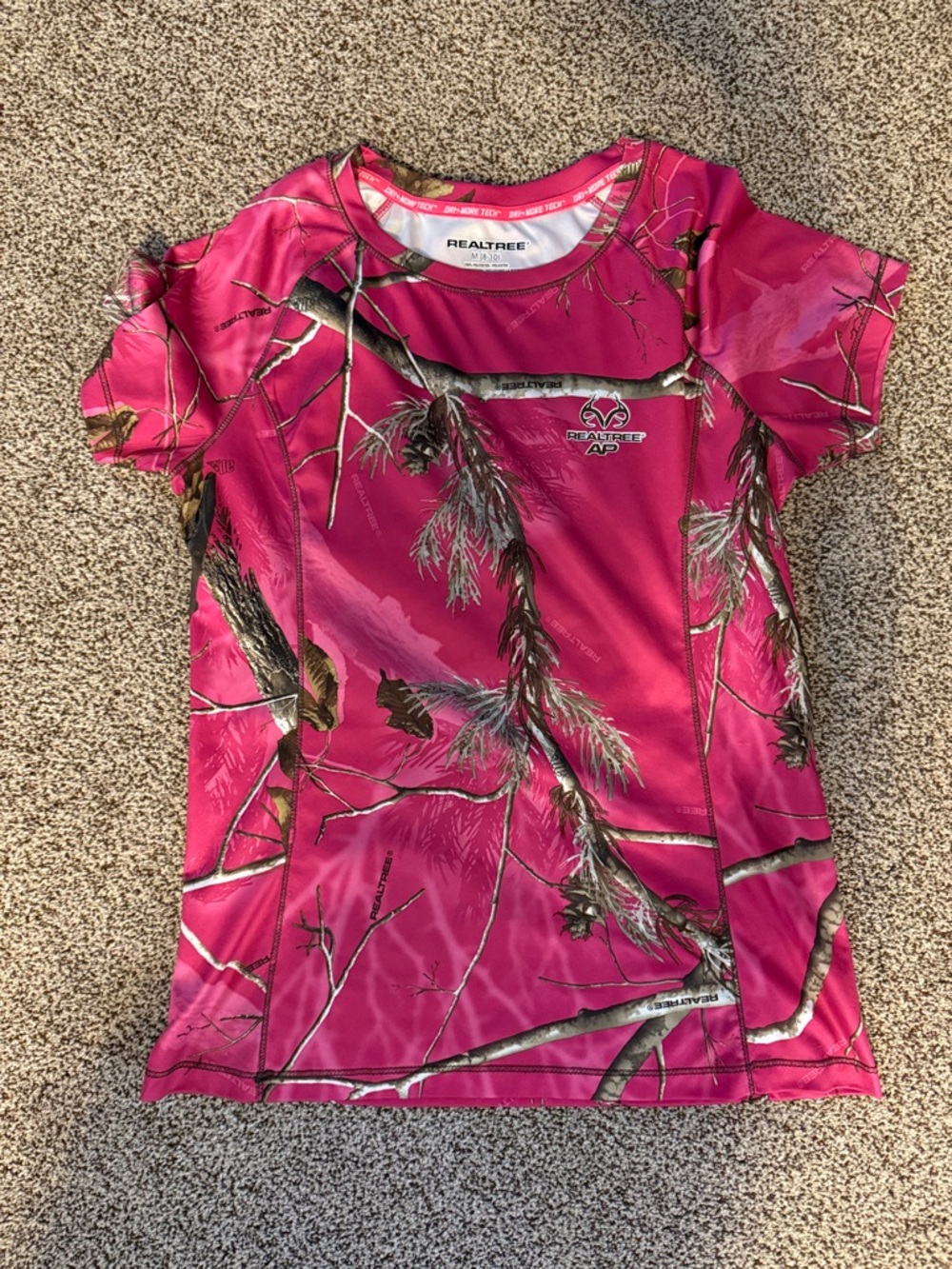 Realtree Pink Camo Performance Tee